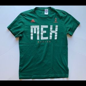 Adidas Mexico FIFA World Cup T-Shirt Mens